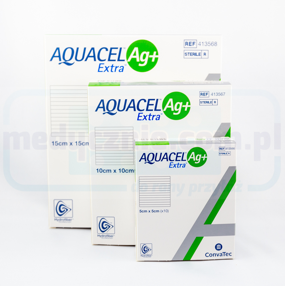 Пов'язка Aquacel Ag Plus Extra 10*10см зі сріблом 1шт